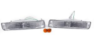 1991-1997 Toyota Land Cruiser DEPO Clear Bumper Signal Lights