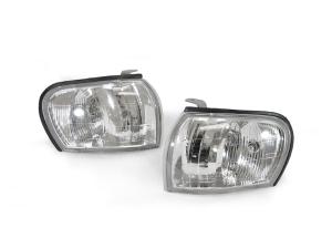 1995-2001 Subaru Classic Impreza DEPO Crystal Chrome Front Corner Lights