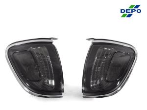 2001-2004 Toyota Tacoma DEPO Smoke Front Corner Lights