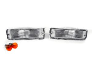 1990-1991 Toyota 4Runner, 1989-1995 Toyota Pickup Truck DEPO Clear Bumper Signal Lights