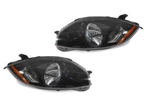 2006-2009 Mitsubishi Eclipse Dm DEPO Black Housing Headlights