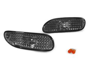 1995-1999 Mitsubishi Eclipse DEPO Crystal Smoke Bumper Side Marker Lights