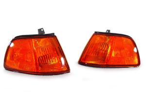 1990-1991 Honda Civic 3D DEPO Amber Corner Lights