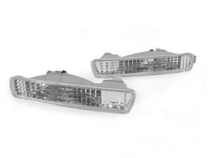 1994-1995 Honda Accord DEPO Clear Front Bumper Signal Lights