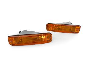 1990-1991 Acura Integra DEPO Amber Bumper Signal Lights