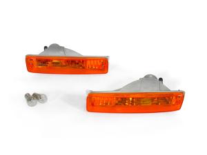 1990-1991 Honda Crx DEPO Amber Bumper Signal Lights