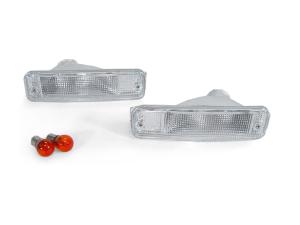 1988-1989 Honda Crx DEPO Clear Bumper Signal Lights