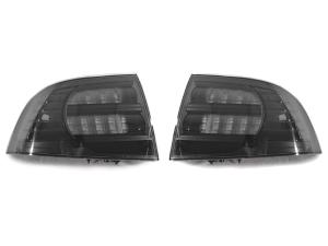 2004-2008 Acura Tl DEPO Black/Smoke Rear Tail Lights