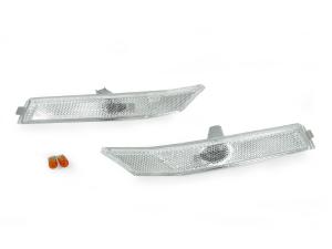 2006-2009 Ford Fusion, 2006-2009 Mercury Milan DEPO Clear Bumper Side Marker Lights