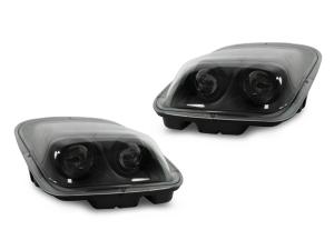 1997-2004 Chevy Corvette C5 DEPO Black Projector Headlights