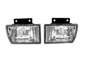 1990-1996 Chevy Beretta Gtz & Z26 DEPO Clear Bumper Signal Lights