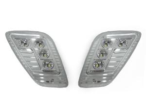 1997-06 Jeep Wrangler Tj DEPO Clear White LED Side Marker Lights