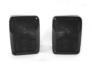 2007-2015 Jeep Jk Wrangler DEPO Smoke Tail Lights