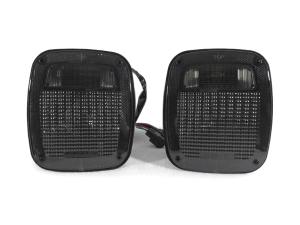 1997-2006 Jeep Tj / 1987-1995 Yj Wrangler DEPO Smoke Tail Lights