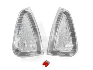 2006-2010 Dodge Charger DEPO Clear Chrome Corner Lights