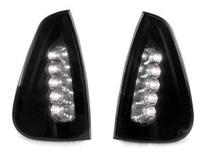 2006-2010 Dodge Charger DEPO Black Smoke Corner Lights - White LED