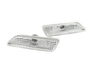 2006-2011 Mercedes W219 Cls-Class DEPO Crystal Clear Front Bumper Lights