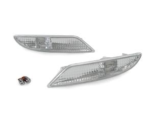 2007-2009 Mercedes W221 S- Class DEPO Crystal Clear Front Bumper Lights