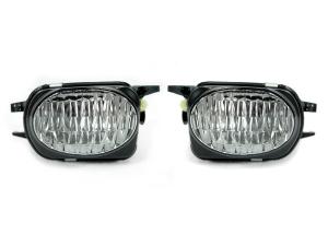 2001-2004 Mbz W203 Amg C32 DEPO Am Fog Lights Set + Bulbs