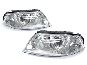 2001-2005 Vw B5.5 Passat DEPO Us Spec Am Projector Headlights Set Without Bulbs