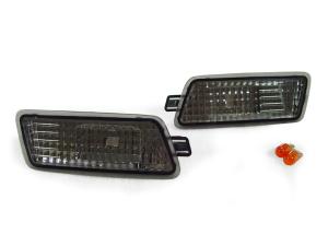 05-11 Audi A6 DEPO Crystal Smoke Front Bumper Lights