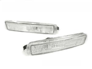 1996-2002 Bmw Z3 DEPO Clear Front Bumper Side Marker Lights