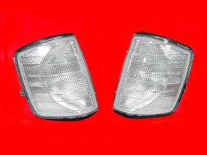 1986-1993 Mercedes W201 190E/190D DEPO Clear Corner Lights Set