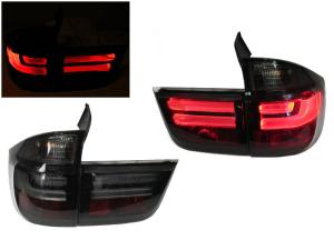 2007-2012 Bmw X5 E70 DEPO Lci Style Smoke LED Tail Lights