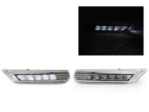 1998-2004 Porsche 996, 1998-2004 Boxster 986 DEPO Clear White LED Side Marker Lights