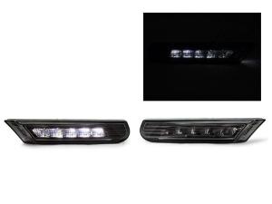 1998-2004 Porsche 996, 1998-2004 Boxster 986 DEPO Smoke White LED Side Marker Lights