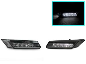 2005-2012 Porsche 997, 2005-2012 Porsche Boxster 987 DEPO Smoke White LED Side Marker Lights