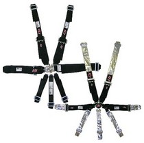 All Cars (Universal), All Jeeps (Universal), All Muscle Cars (Universal), All SUVs (Universal), All Trucks (Universal), All Vans (Universal) DJ Safety 7-Point Hans Latch Style Harness - with Latch Guard (Silver Gray)