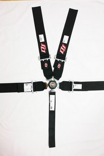 All Cars (Universal), All Jeeps (Universal), All Muscle Cars (Universal), All SUVs (Universal), All Trucks (Universal), All Vans (Universal) DJ Safety 5-Point Cam Style Harness - Loop Harness (Silver Gray)
