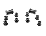 97-01 Ford F-150 2WD / 4WD Energy Leaf Spring Bushings - Front Leaf Spring Bushing Set (Black)