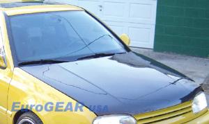 93-98 VW Jetta MK III Eurogear Carbon Fiber Hood