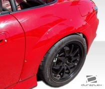 2000-2009 Honda S2000 Duraflex A-Sport Rear Fender Flares, 4 Piece