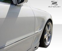 2000-2006 Mercedes S Class Duraflex Fiberglass LR-S Fenders