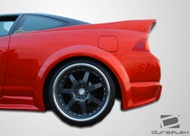 2002-2006 Acura RSX Must be used in conjunction with complete wide body kit Duraflex GT300 Wide Fenders, Rear