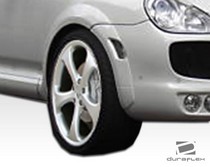 2003-2006 Porsche Cayenne Must be used in conjunction with complete wide body kit Duraflex G-Sport Widebody Fender Flares, Front, 4 Piece