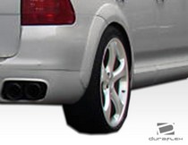 2003-2006 Porsche Cayenne Must be used in conjunction with complete wide body kit Duraflex G-Sport Widebody Fender Flares, Rear, 6 Piece