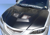 2004-2009 Mazda Mazda 3 4DR Duraflex Evo Hood