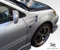 1993-1997 Honda Del Sol Duraflex X-2 Style Fiberglass Fenders, Front