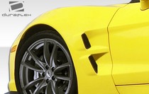 2005-2013 Chevrolet Corvette Duraflex ZR Edition Fiberglass Fenders, Front