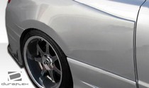 2006-2011 Honda Civic 2DR, Must be used in conjunction with complete wide body kit Duraflex GT500 Widebody Fender Flares, Rear