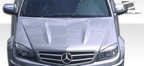 2008-2011 Mercedes C Class Duraflex C63 Look Hood