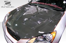 2010-2012 Hyundai Genesis 2DR Duraflex Circuit Fiberglass Hood