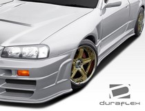 1989-1994 Nissan Skyline 2DR Duraflex R324 Conversion Front Fenders