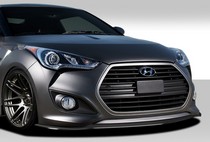 2012-2016 Hyundai Veloster Fits Turbo models only Duraflex GT Racing Front Lip