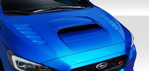 2015-2016 Subaru WRX Duraflex NBR Concept Hood, 1 Piece