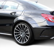 2014-2015 Mercedes CLA Duraflex Black Series Look Wide Body Rear Fenders, 4 Piece